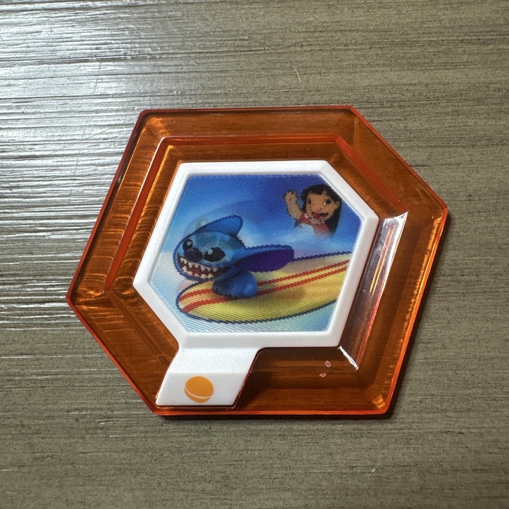 Disney Infinity Lenticular Power Disc Hangin' Ten Stitch (INF-4000041)